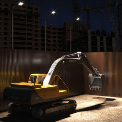 Прожектор светодиодный ДО 150 Вт 6500К 12750 лм 200-240В IP65 252х300х34мм Алюминий Elementary PROMO G2 Gauss