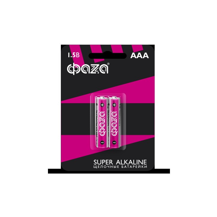 Элемент питания LR03 (AAA) Super Alkalineблистер, 2 шт.