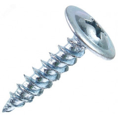 Саморез ММ металл/металл 4.2х25 ZN с пресс-шайбой острый оцинкованный