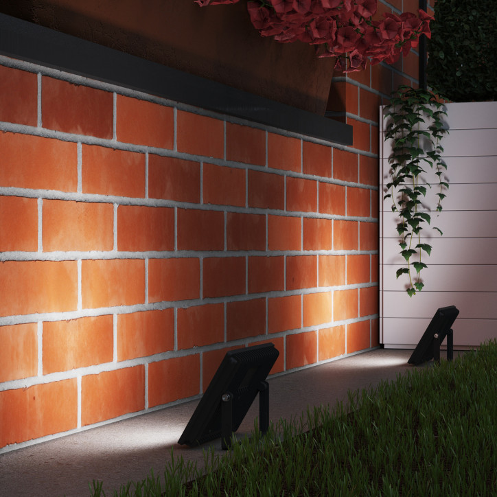 Прожектор светодиодный ДО 30 Вт 2700 лм 6500К AC 220В IP65 126х136х30мм Elementary G2 Gauss Прожектор светодиодный ДО 30 Вт 2700 лм 6500К AC 220В IP65 126х136х30мм Elementary G2 Gauss