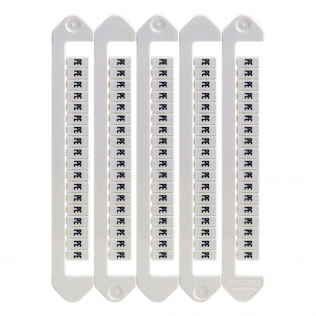 Маркировка для клемм, ширина 5 мм, символ B, горизонтальная ориентация