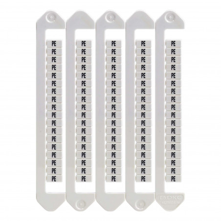 Маркировка для клемм, ширина 5 мм, символ C, вертикальная ориентация