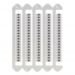 Маркировка для клемм, ширина 5 мм, символы 16 , горизонтальная ориентация