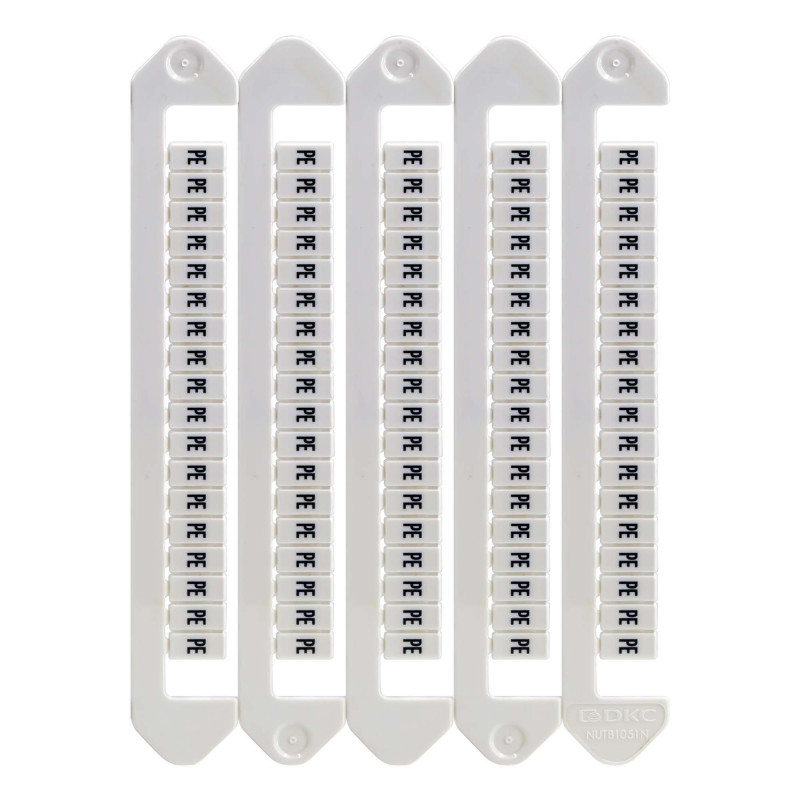 Маркировка для клемм, ширина 5 мм, символы 16 , горизонтальная ориентация