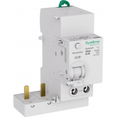 Блок дифференциального тока (БДТ) 25A 2P 10мА Тип-AC 230В Systeme9