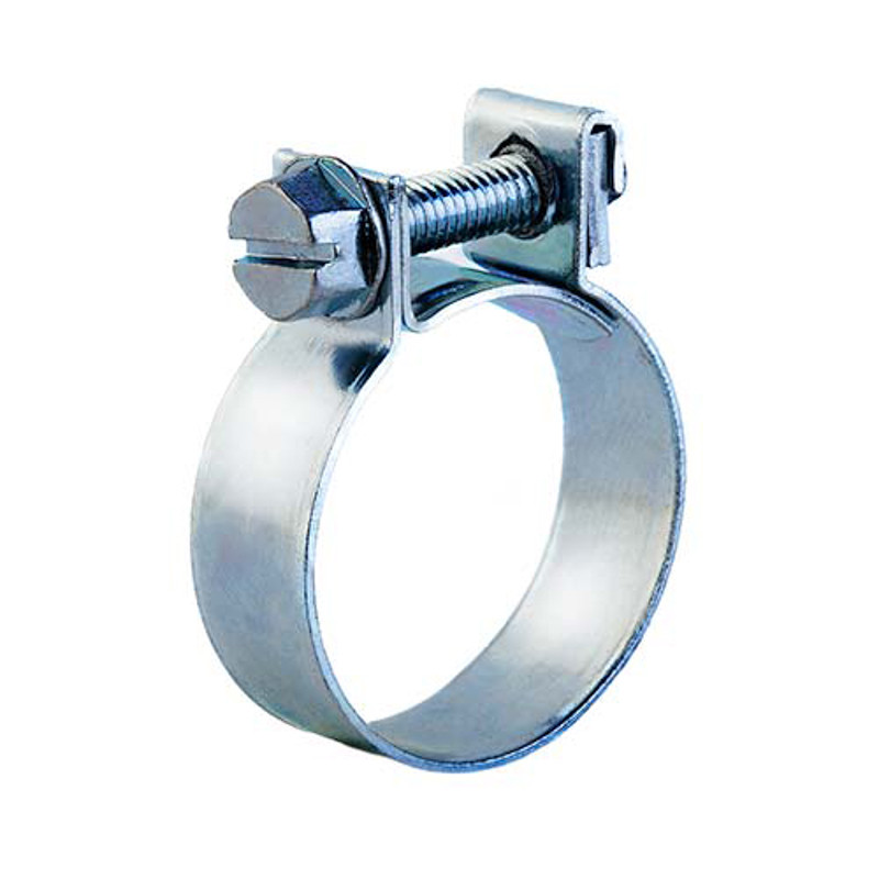 Хомут стяжной mini 8-10-0.5 мм. нержавеющая сталь W2