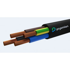 Провод ПВС 5х1Черный барабан