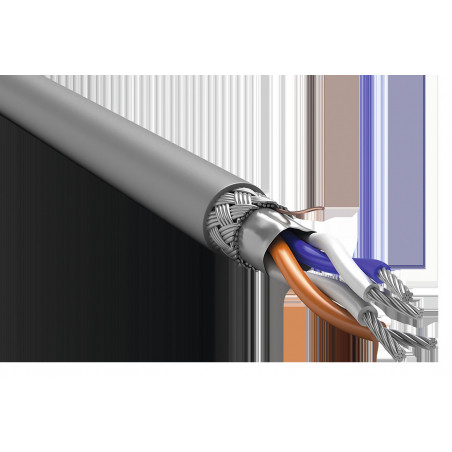 Кабель интерфейсный ITK RS-485 2х2х0.78 нг(А)-LS серый (200м)