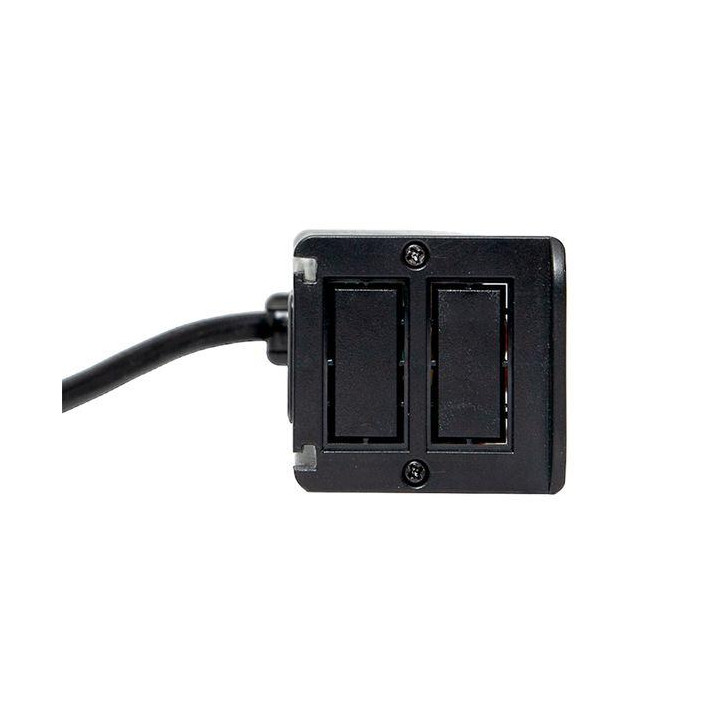 Встраиваемый настольный розеточный блок для крепления к столу, 8 модулей, C-Line Встраиваемый настольный розеточный блок для крепления к столу, 8 модулей, C-Line