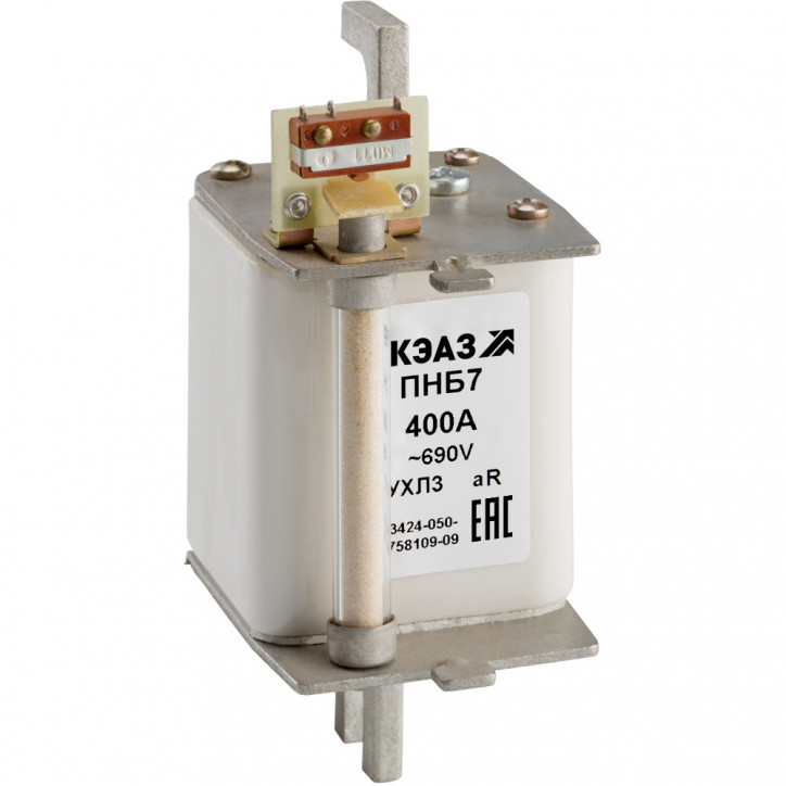 Предохранитель ПНБ7-400/100-82-50А-УХЛ3- Предохранитель ПНБ7-400/100-82-50А-УХЛ3-