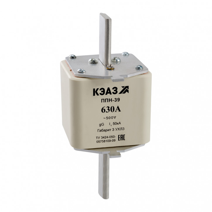 Вставка плавкая ППН-39-Х3-3-400А-Т3-