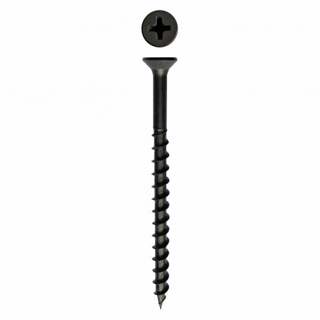 Саморез ГКД 3,8х65 (12х250 шт) фосфатир. (короб) Rizzel