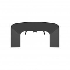 Ввод в стену/потолок 90х50 мм, черный