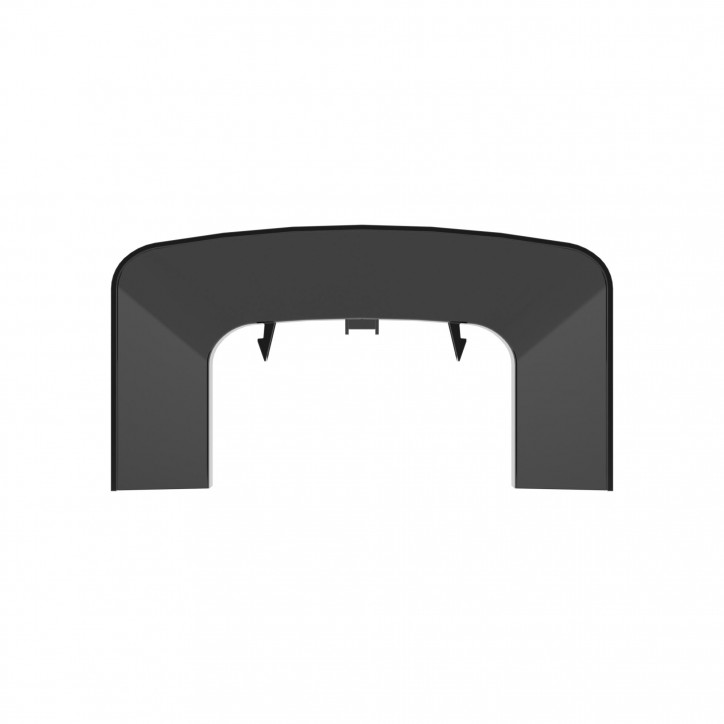 Ввод в стену/потолок 90х50 мм, черный Ввод в стену/потолок 90х50 мм, черный