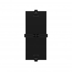 Накладка на стык профиля 90х50 мм, черн.