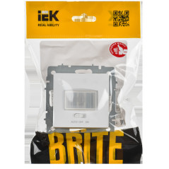 BRITE Датчик движения ДС10-1-БрАБ арктический белый IEK