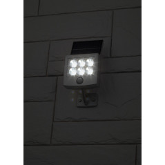 Прожектор с датчиком движения, на солнечной батарее, 6LED, 150 lm ERAFS048-08