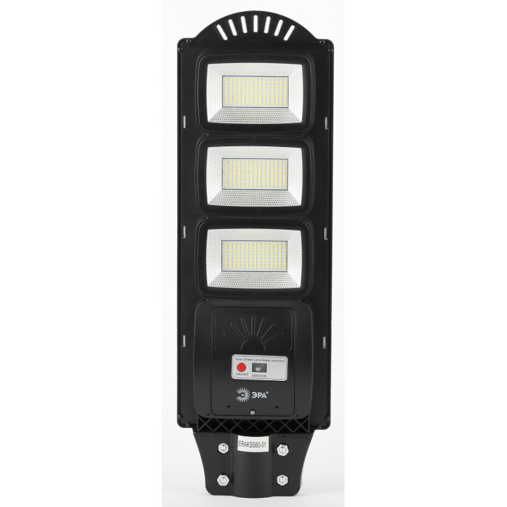 Консольный светильник на солн. бат.,SMD, 60W, с датч. движ., ПДУ,1000lm, 5000К, IP65