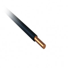 Провод силовой ПуВ 1х1.5 черный  100м