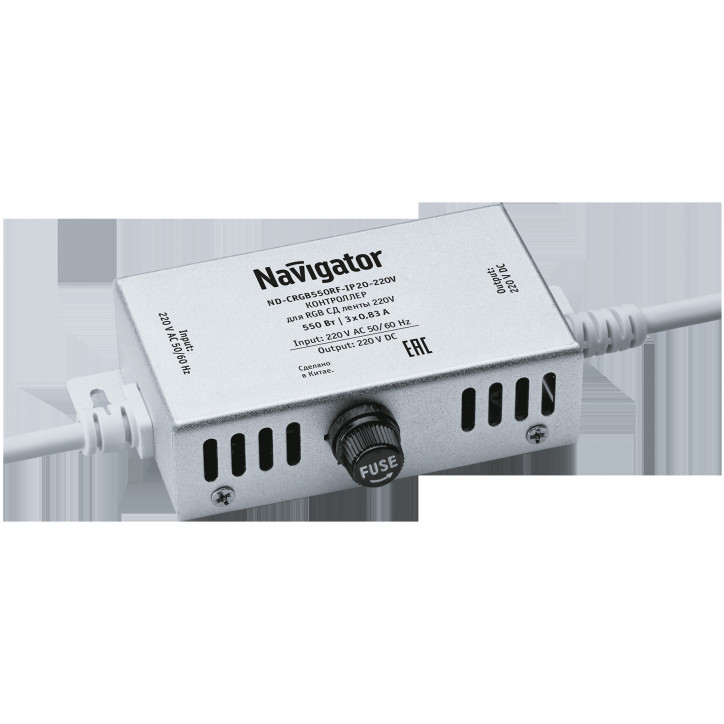 Контроллер ND-CRGB550RF-IP20-220V Контроллер ND-CRGB550RF-IP20-220V