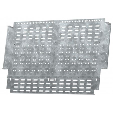 FORMAT Перегородка секционирования монтажной панели задняя горизонтальная 800х400мм в шкаф глубиной 800мм IEK