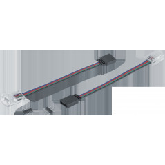 Коннектор NLSC-RGBW10mm-PCRGBW-W-PC-IP20