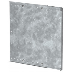 FORMAT Перегородка секционирования вертикальная для вертикального шинного отсека 400х400мм в шкаф глубиной 800мм IEK