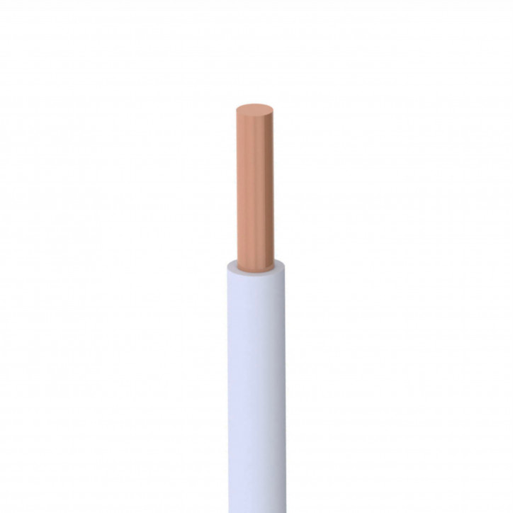 Провод силовой ПУВ 1х2.5белый