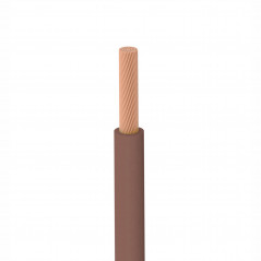 Провод силовой ПуГВ 1х0,5коричневый