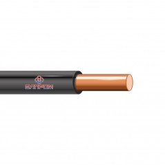 Провод ПуВ 1х1.5 черный (бухта)