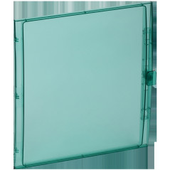 Дверца для корпуса пластикового КМПн-54 IP65 зеленая прозрачная TEKFOR
