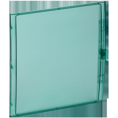 Дверца для корпуса пластикового КМПн-54 IP65 зеленая прозрачная TEKFOR