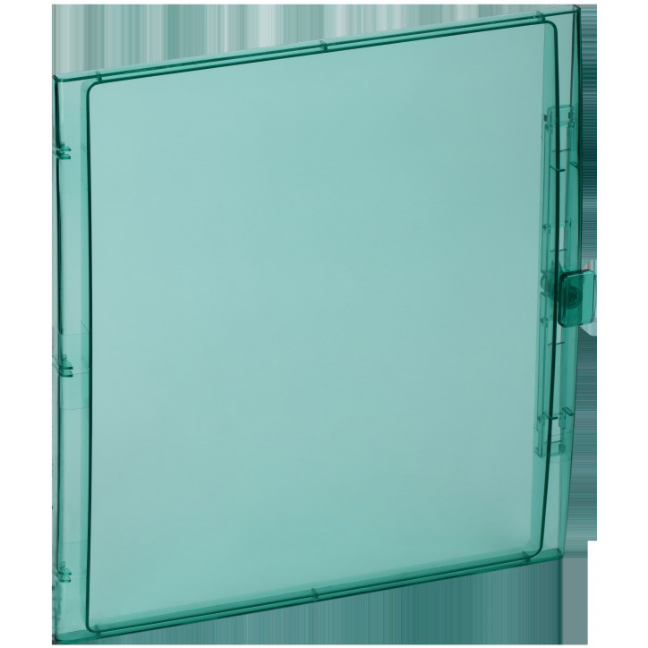Дверца для корпуса пластикового КМПн-54 IP65 зеленая прозрачная TEKFOR
