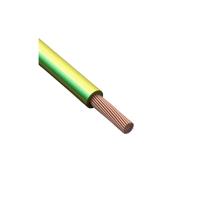 Провод силовой ПуГВнг(А)-LS 1х1.5 ж/з многопровол очный ЭКЗ Кольчугино