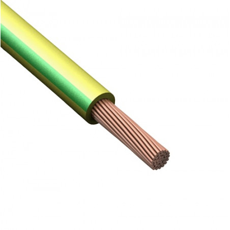 Провод силовой ПуГВнг(А)-LS 1х1.5 ж/з многопровол очный ЭКЗ Кольчугино