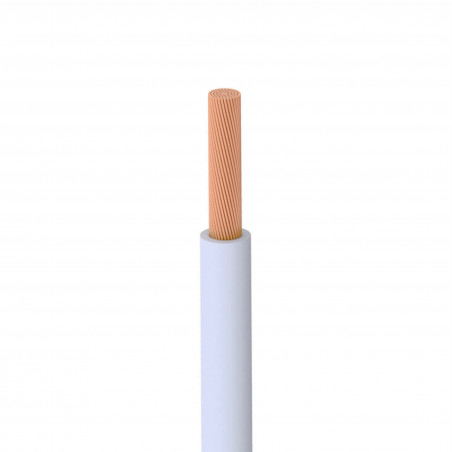 Провод силовой ПУГВ 1х10белый