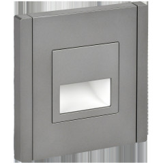 FORTE@PIANO Подсветка LED встраиваемая FP557 сталь IEK