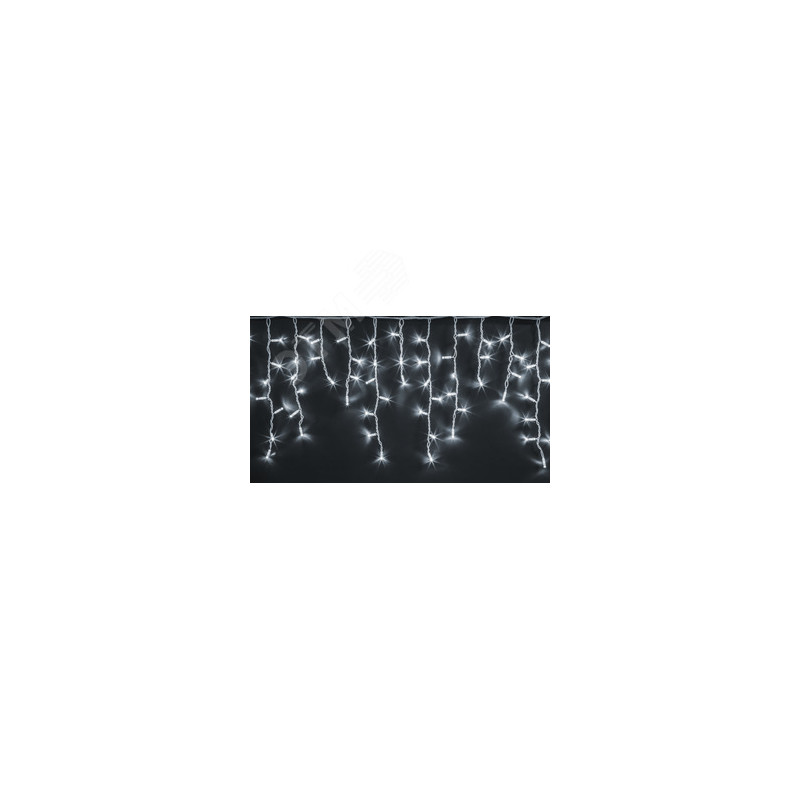 Гирлянда новогодняя светодиодная NGF-I01-100CW-8-3.5м-230-WH-IP65
