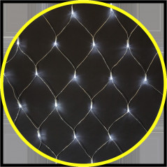 Гирлянда новогодняя светодиодная NGF-N01-240CW-12-2x1.5m-230-TR-IP44