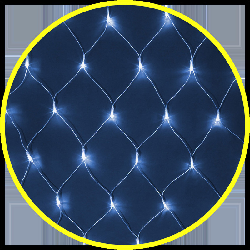 Гирлянда новогодняя светодиодная NGF-N01-240B-12-2x1.5м-230-TR-IP44