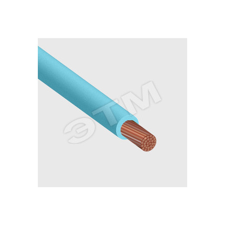 Провод силовой ПуГВ 1х50 зеленый (барабан) многопроволочный