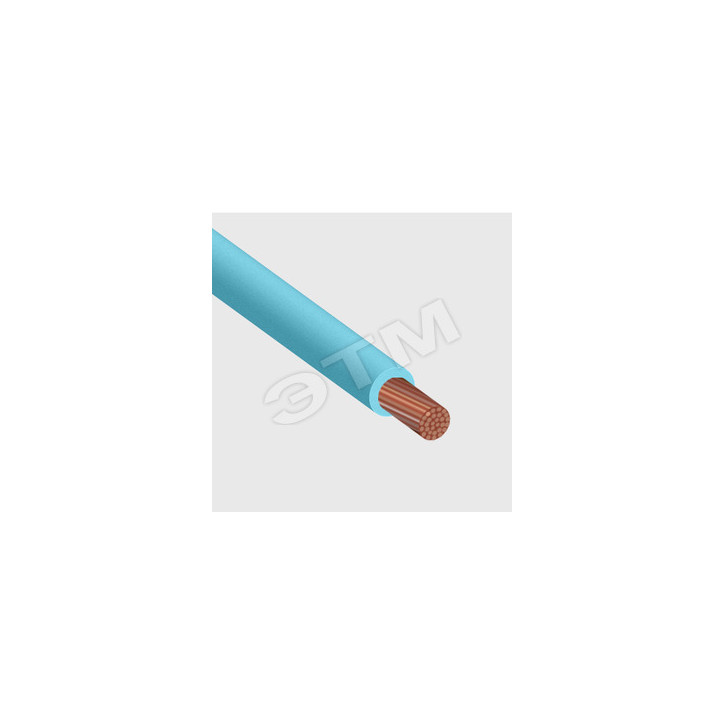 Провод силовой ПуГВ 1х50 зеленый (барабан) многопроволочный Провод силовой ПуГВ 1х50 зеленый (барабан) многопроволочный