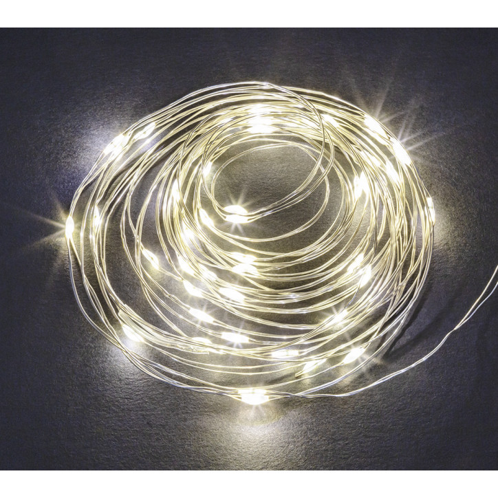 Гирлянда новогодняя светодиодная NGF-D049-03 микро роса WW Гирлянда новогодняя светодиодная NGF-D049-03 микро роса WW