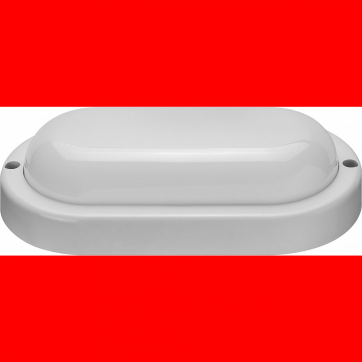 Светильник светодиодный ДБП-10вт OBL-O4-10-4K-WH-IP65-LED