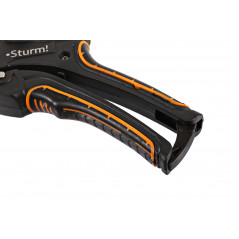 Ножницы для резки труб ПВХ 50мм с тефлоновым покрытием сталь SK5 стопорная скоба