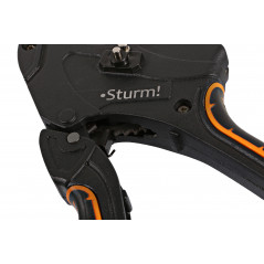 Ножницы для резки труб ПВХ 50мм с тефлоновым покрытием сталь SK5 стопорная скоба