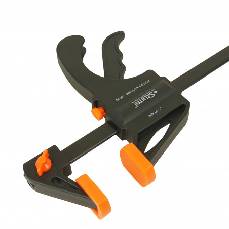 Струбцина быстрозажимная зев 30см глубина 7см надежная фиксация