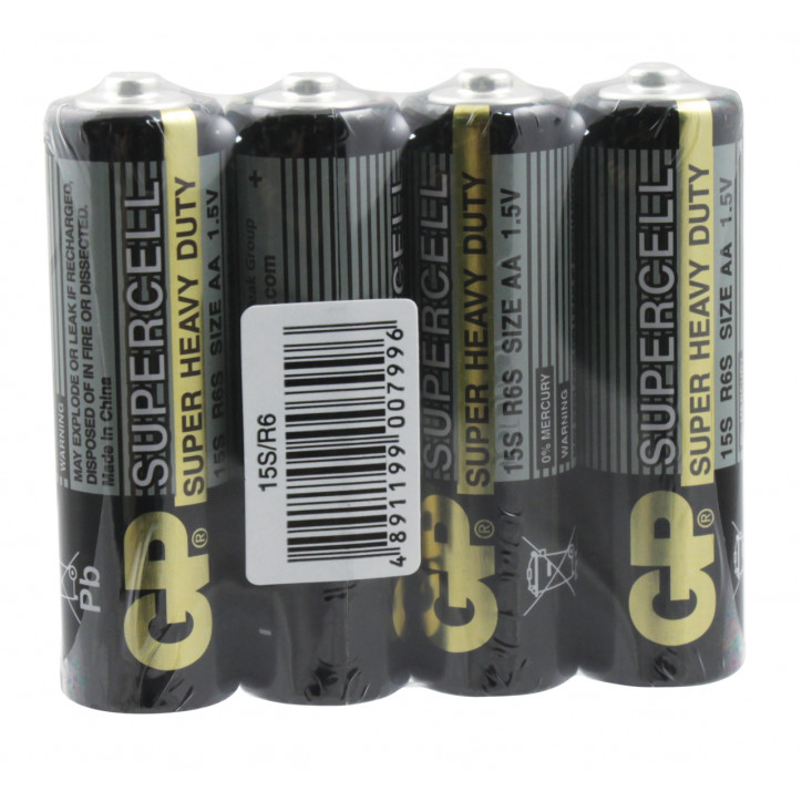 Батарейка солевая Super @ Greencell @ PowerPlus -4 шт. в пленке Батарейка солевая Super @ Greencell @ PowerPlus -4 шт. в пленке