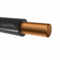 Провод силовой ПуВ 1х1 черный (100м)