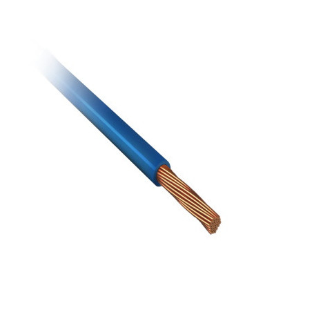 Провод установочный ПуГВ 1х0.75  голубой многопроволочный 100м бухта